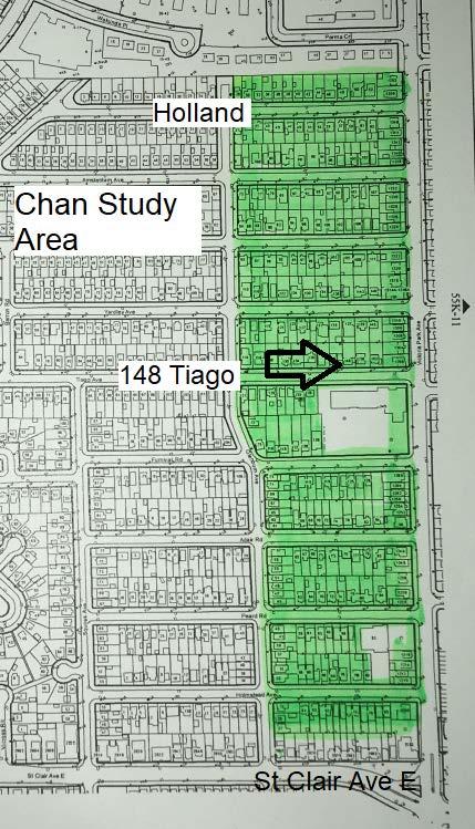 Wong used the subject lot s plan of subdivision, Plan 1826 (202 parcels, registered February 21, 1913), and the contiguous Plan of Subdivision 3396 (286 parcels 2, registered Feb 11, 1947), shown in