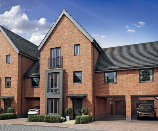 Whitmore Park The Danbury Special A, B, C, D 4 Bedroom house The Danbury is a well thought out four bedroom home perfect for growing families.
