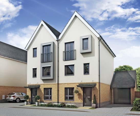 Whitmore Park The Ashbury 3 Bedroom house Offering excellent accommodation across its three-storey layout, the 3 bedroom Ashbury is ideal for the demands of family living.