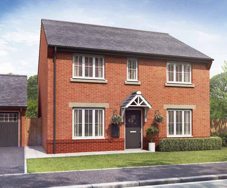 Hayfield Manor The Thornford 4 bedroom home With space, style and comfort on offer, The Thornford is perfect for contemporary family living.