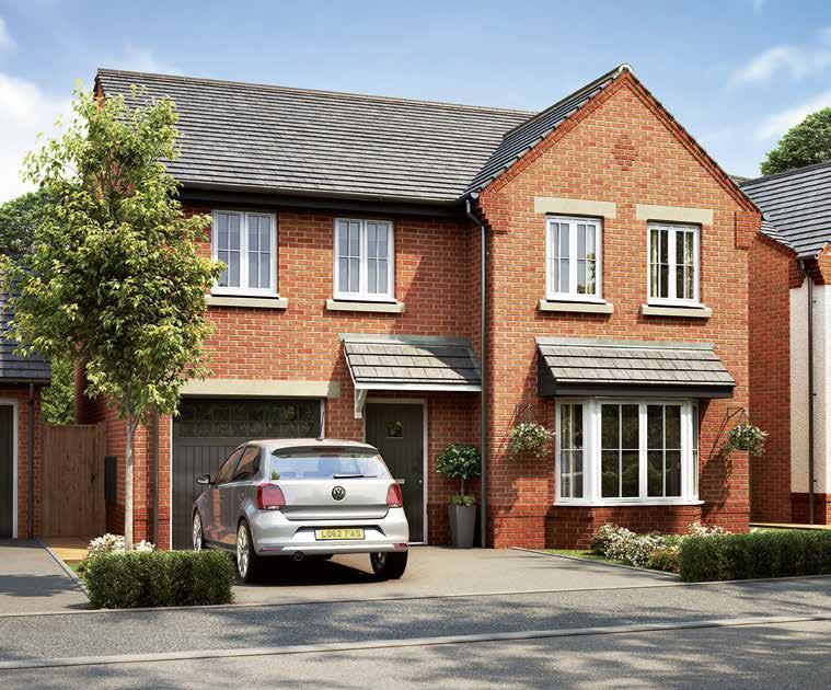 Hayfield Manor The Haddenham 4 bedroom home An effortless blend of comfort and style, The Haddenham is a magnificent 4 bedroom home.