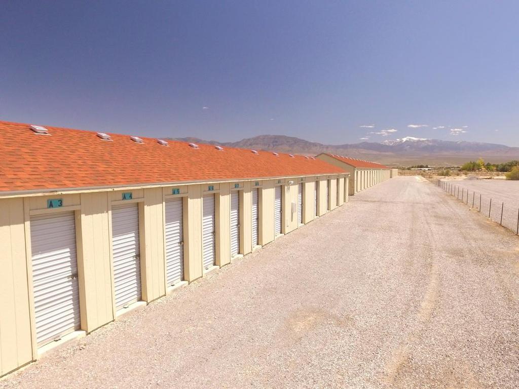 Summary of Terms Fee Simple interest in, a 9,000 square foot self storage facility located on 10 Acres in Pahrump, NV Terms of Sale Subject property is offered at $820,000 based on a capitalization