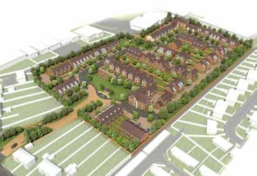 Planning permission was granted for 116 residential
