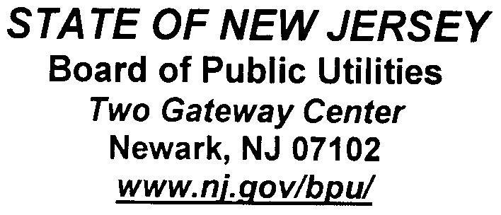 , FOR THE APPROVAL OF THE SALE AND CONVEYANCE OF REAL PROPERTY LOCATED IN THE TOWNSHIP OF SCOTCH PLAINS, UNION COUNTY, NEW JERSEY TO TRIPLE NET, L.L.C. ORDER OF APPROVAL ) ) ) ) DOCKET NO.