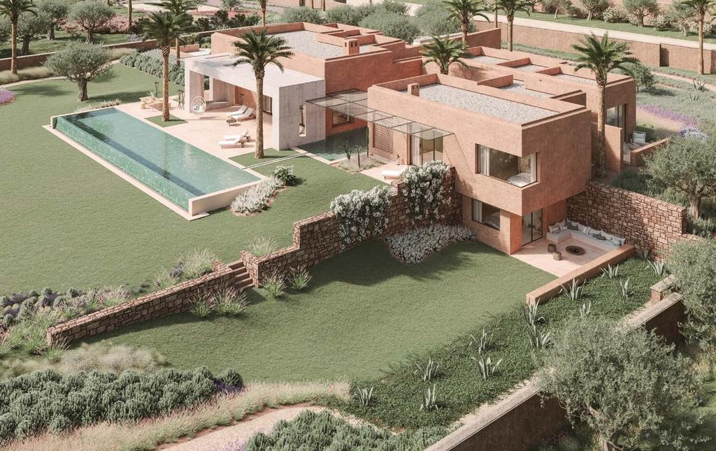 The ultimate property within the Royal Palm Marrakech luxury resort, an A1 villa commands the most breathtaking views across the pristine 18-hole golf course to the snow-capped Atlas mountains.