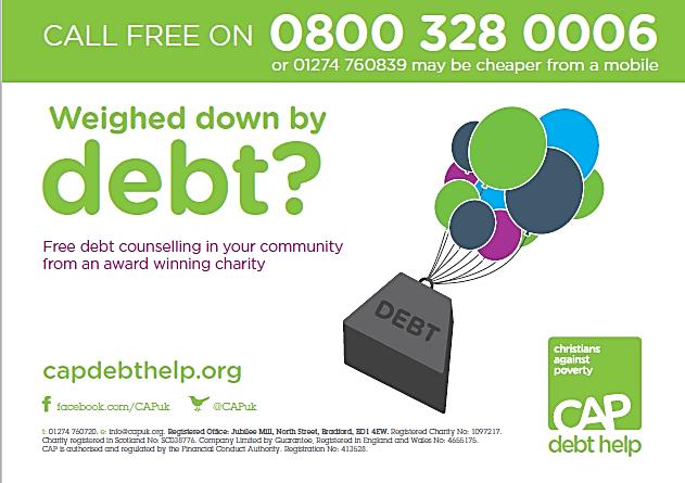 TENANTS PERSONAL DEBT INCREASES. HELP THEM NOT PUNISH THEM CAP is an award winning charity, recommended by TV s Money Saving Expert, Martin Lewis.