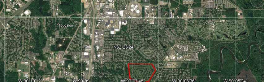 COLONIAL COUNTRY CLUB TRACT 153 acres Surrounding Land Use Location Northpark Mall Select Specialty Hospital Country Club of Jackson Christ United