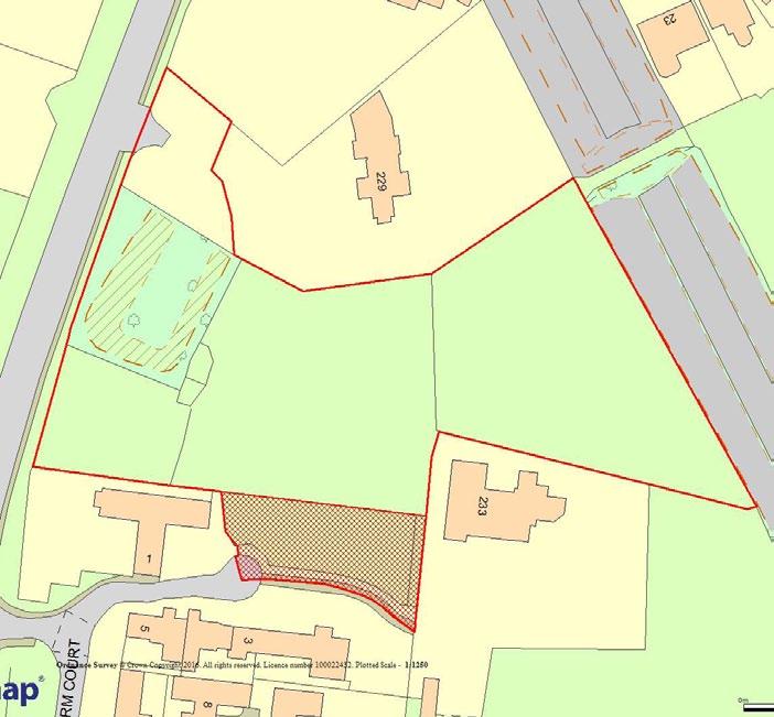 DESCRIPTION Generally the site comprises paddock land and mature trees, as well as a former tennis court located to the south of 229 Melton Road.