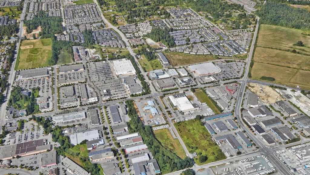 SUBJECT PROPERTY F G C B A D Surrounding Uses include: E A. Township of Langley City Hall H B. Costco Wholesale C. Walmart Supercentre D. London Drugs E. Save-On-Foods F. I Best Buy G.