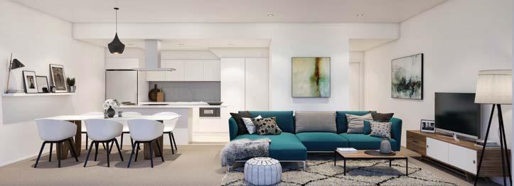 ARTIST S IMPRESSION ONLY Two-storey penthouses at VetroBlu feature separate living