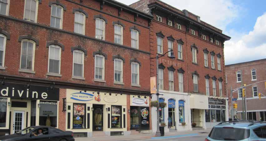 A Greater Place To Invest Dundas West at Centre Street Redevelopment Opportunities in Downtown Greater Napanee Building business and community through revitalization Downtown Greater Napanee has
