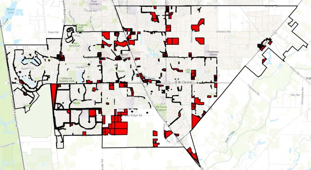LOCATION: Citywide; Properties subject to the rezoning are identified in the following figure. A more detailed map is available at the City s Development Services Department or online at http://www.