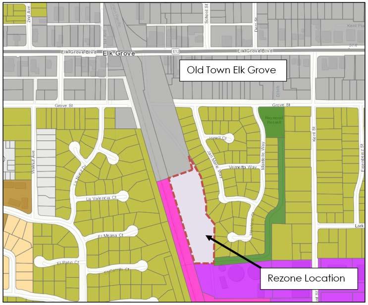 OLD TOWN SPECIAL PLANNING AREA AMENDMENT REZONING AND SPECIAL PLANNING AREA AMENDMENT (CITY-INITIATED PROJECT) Zoning Code (Elk Grove Municipal Code Title 23, hereinafter the Zoning Code) and other