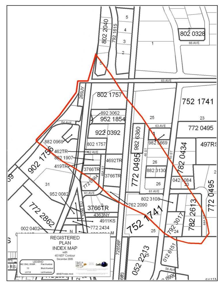 Schedule 5 City of Leduc 50th Street North Commercial Area The commercial uses permitted on commercial lands outlined above as lying within the NEF 40+ Area are as follows: (a) auction rooms; (b)
