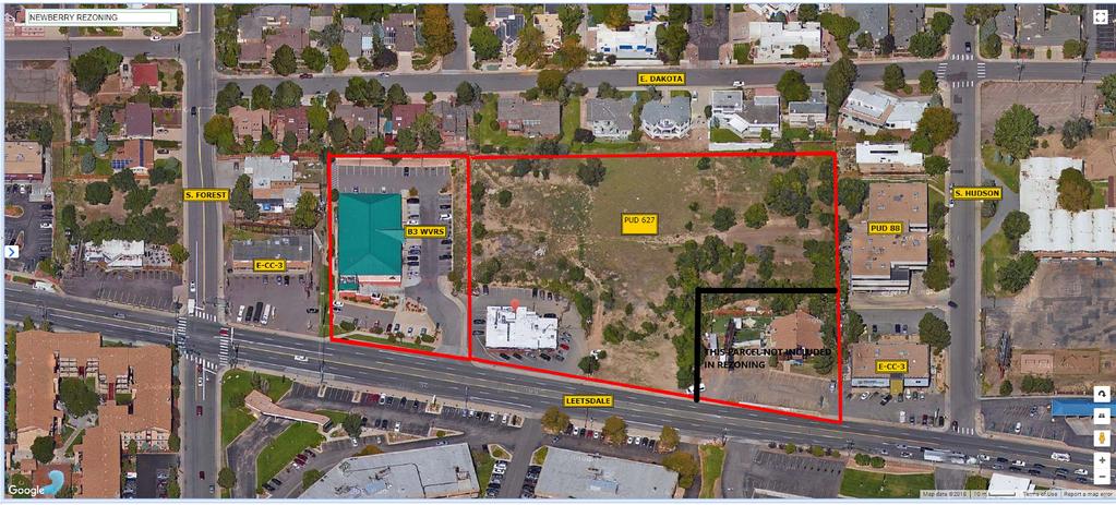 EXHIBIT F PROPERTY TO BE REZONED FROM B3 Waivers and