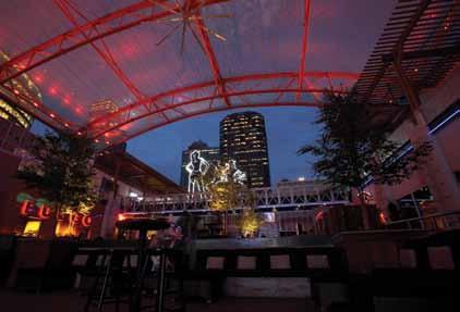 Within this eight-block neighborhood, the new Sprint Center arena, renowned restaurants and a robust nightlife scene