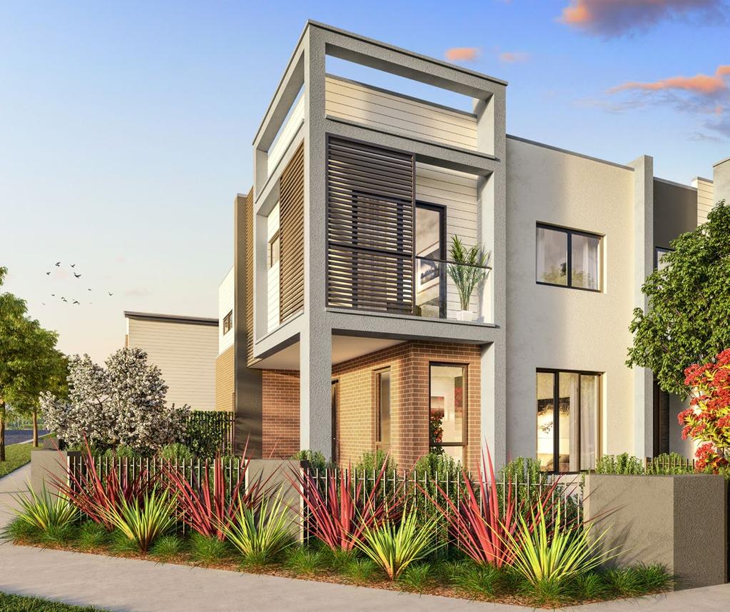 TERRACE HOME RDEAUX WITH STUDIO LOTS 60, 65, 655, 656, 67 FEATURES Spacious family/dining plus lounge room Private courtyard, welcoming front