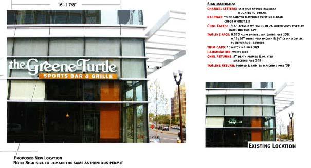 Addendum-6-16-12-C-SP #401 - Page 3 façade to a location on the southeast corner, to be more visible to