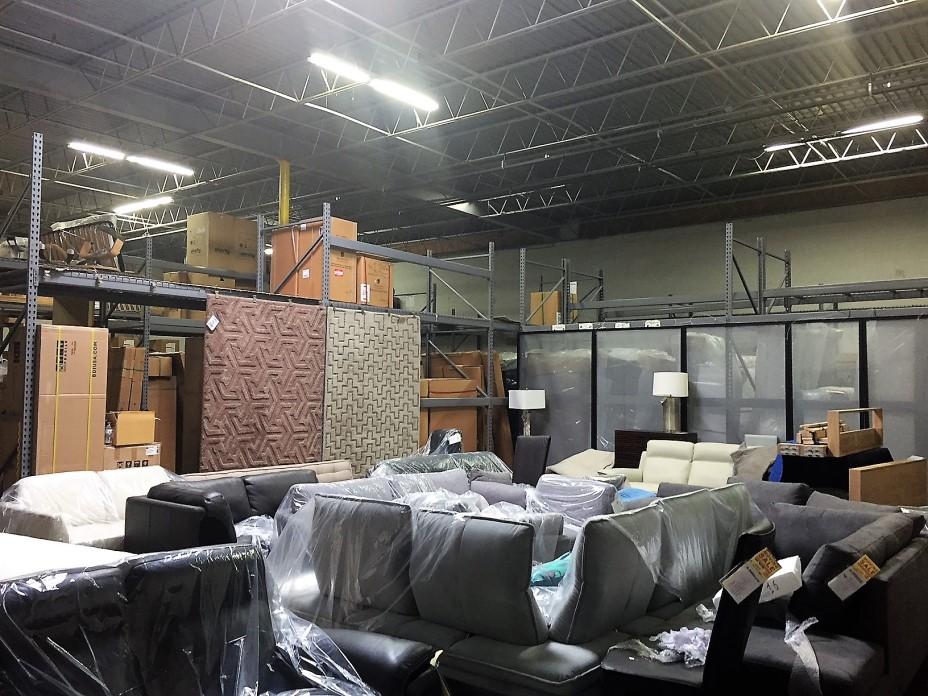 storefront (entrance) 2008 9 Ceilings Warehouse: Five 10-ton HVAC units 2015 Brand New