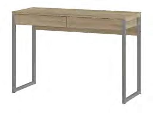 Function Plus 2 Drawer Desk is the