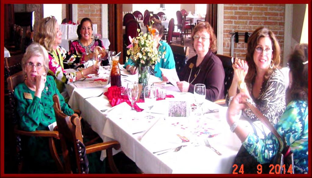 (l to r) Mary Staves, Janet Vaughan, Sylvia Garza, Teddy Renfrow, Sondra Shands, Norma McKnight,