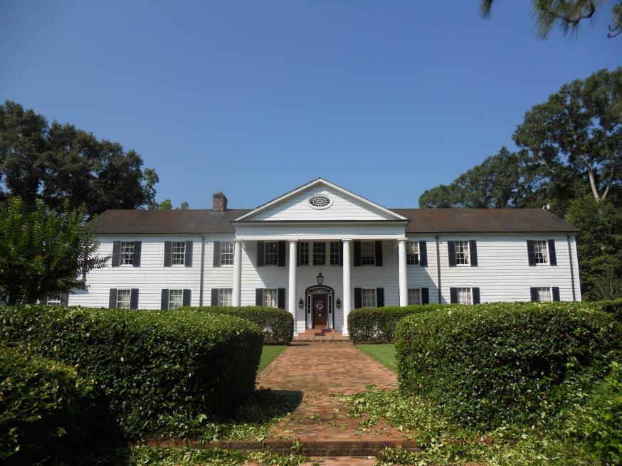 AUCTION BEAUTIFUL SOUTHERN CHARM HOME On 10 +/- acres And Personal Property including antiques, art, collectibles, furniture, crystal and more Gloster Southern Estate 10