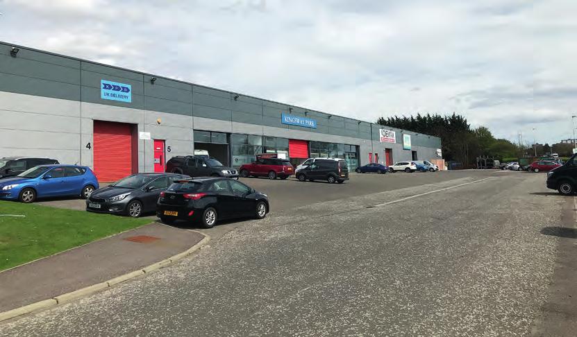 DESCRIPTION Kingsway Park has been created via the extensive regeneration and redevelopment of a former production facility to provide easily adaptable, modern industrial/distribution units which