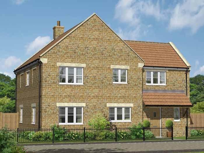 THE EDEN: (Plot 8) A stylish home with excellent accommodation set over two floors.