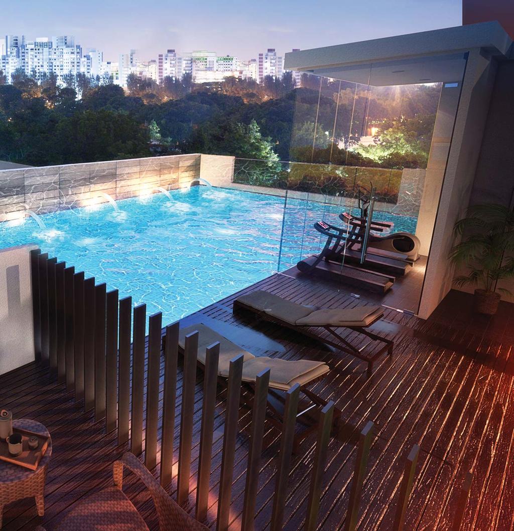 artist s impression only Life s pleasures at your doorstep Luxurious facilities make for elegant living the moment you step into Royce Residences.