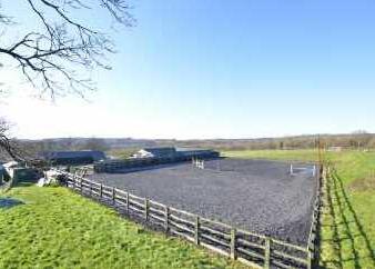 outdoor jumping arena, 20m x 20m outdoor lunging arena and 5 bay horse walker - All well thought out for ease of management and professionally installed to a high specification.