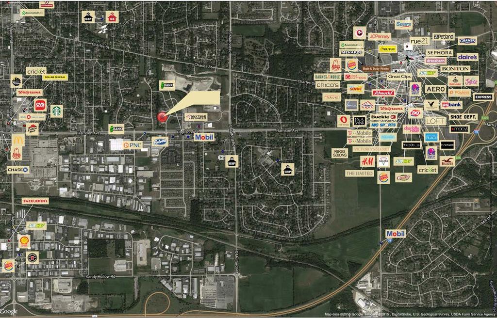 AERIAL MAP SITE OFFERING FORMAT PRICE: $3,300,000.