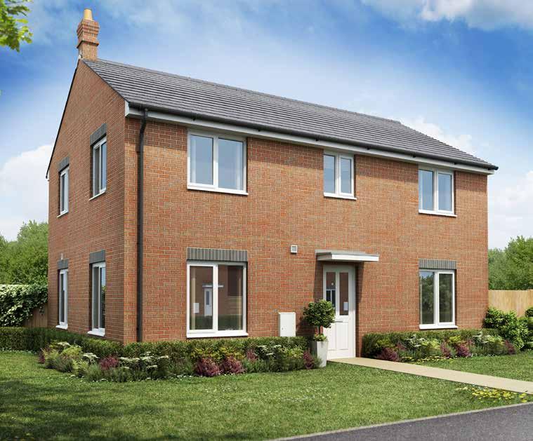 THE BURNTWOOD MANOR COLLECTION The Kentdale 4 Bedroom home The Kentdale is a four bedroom property which will appeal to growing families in search of extra space.