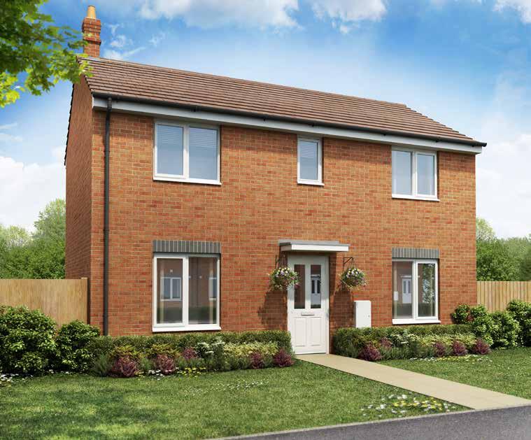 THE BURNTWOOD MANOR COLLECTION The Yewdale 3 Bedroom home The three bedroom Yewdale is a family size property with plenty of space for contemporary living.