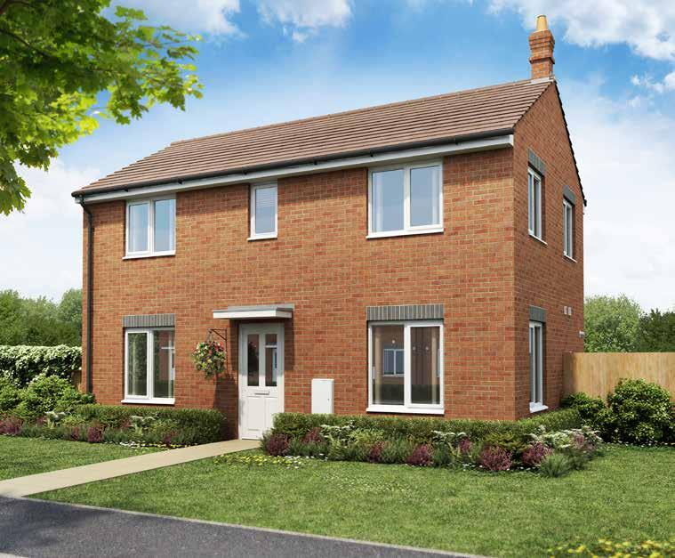 THE BURNTWOOD MANOR COLLECTION The Easedale 3 Bedroom home The Easedale is a three bedroom property which would ideally suit a couple or a young family.