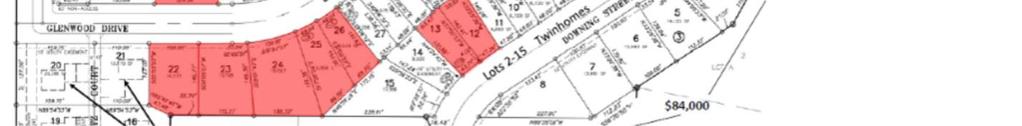 39 2 Square Footage Lot # s SF 34 37 4 3 7 33