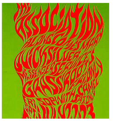 CHAPTER 21 The Conceptual Image WES WILSON Concert poster, 1966 A 60s grassroots affair, the psychedelic poster