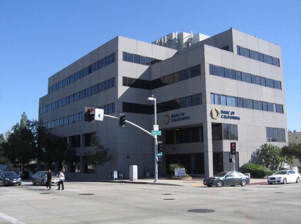 Internet, Phone & Data Fiber Already Installed 600 South Lake Avenue, Pasadena (The southeast corner of California and Lake) AVAILABLE: 1,670 RSF on ground floor with elevator lobby exposure.