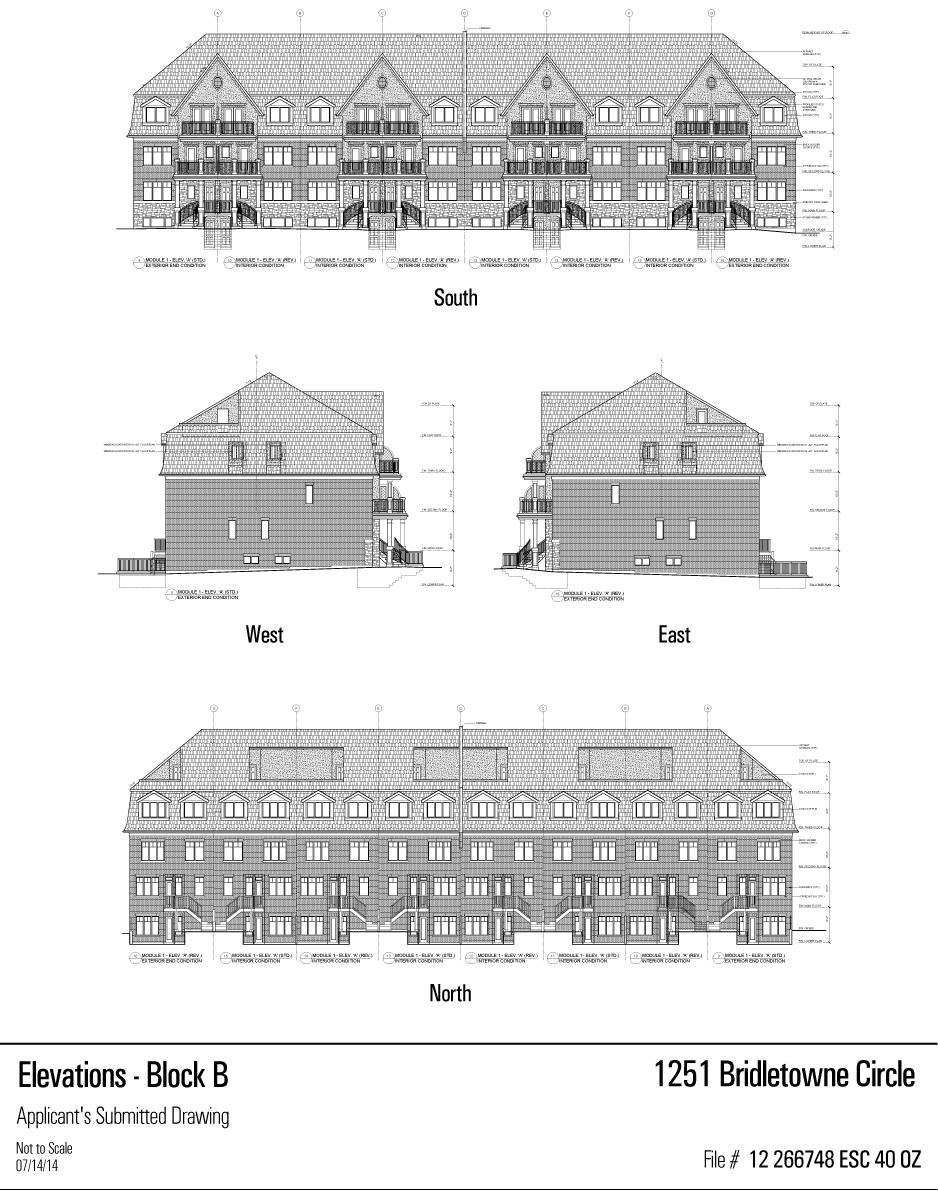 Attachment 3: Elevations Stacked Townhouses Staff report for