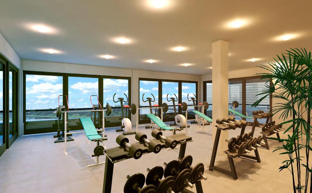 2km In addition, the following: e Crescent has numerous amenities including Modern roof top Gym High Speed elevators Ample Parking Space 100% Power