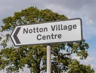 3 4 5 1 2 1. Notton Village Green 2. Wakefield Silver Street 3. Notton Village sign 4.