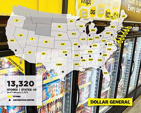 TENANT OVERVIEW TENANT SUMMARY Dollar General Corporation has been delivering value to shoppers for over 75 years. Dollar General helps shoppers Save time. Save money. Every day!
