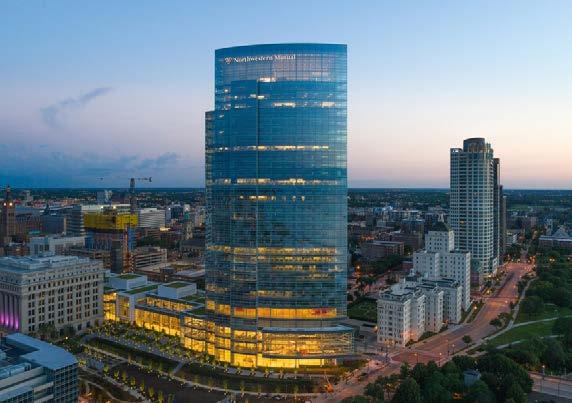 With an estimated total project cost of approximately $450 million, The Northwestern Mutual Tower and Commons reaffirms the Downtown submarket s position as the preeminent Class A office market
