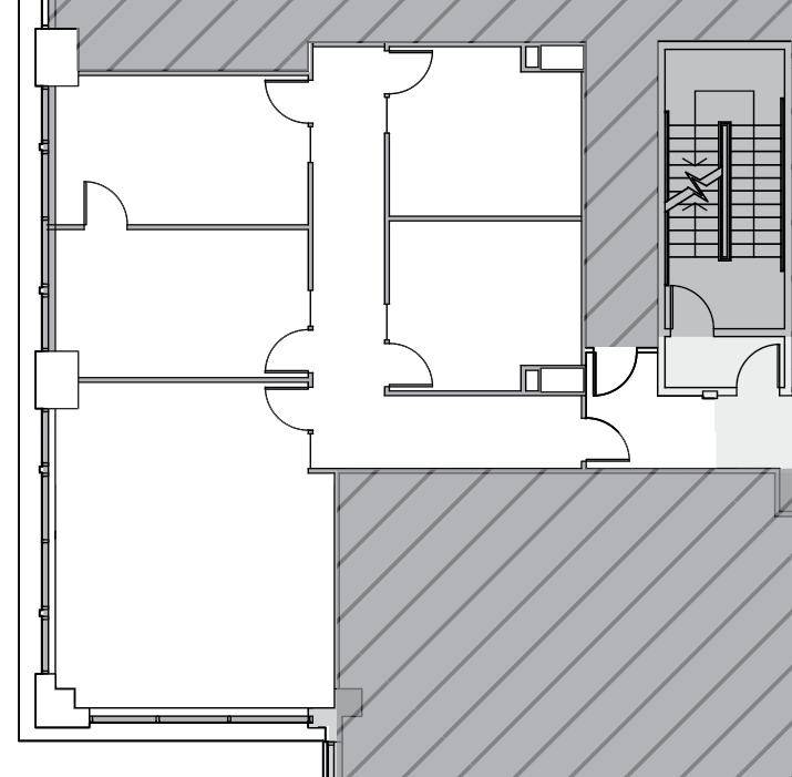 North Tower / Suite 580 1,823 RSF As-Built Plan Sample Plan North Tower Floor 5 / Suite 580 / 1,823 RSF Three private offices One conference room