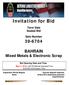 Invitation for Bid. Term Sale Sealed Bid. Sale Number BAHRAIN Mixed Metals & Electronic Scrap. Bid Opening Date and Time