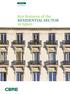 REPORT June Key features of the RESIDENTIAL SECTOR. in Spain