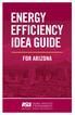 ENERGY EFFICIENCY IDEA GUIDE FOR ARIZONA