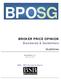 BPOSG BROKER PRICE OPINION. Guidelines. Version 3.1 May 20, BSB BPO Standards Board