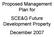 Proposed Management Plan for SCE&G Future Development Property December 2007