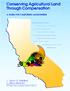 CONSERVING AGRICULTURAL LAND THROUGH COMPENSATION: A GUIDE FOR CALIFORNIA LANDOWNERS