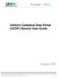 Uniform Collateral Data Portal (UCDP) General User Guide October 2017